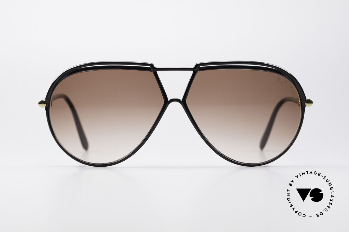 Yves Saint Laurent 8129 Y22 70er Designer Sonnenbrille, schlichte 70er Sonnenbrille von Yves Saint Laurent, Passend für Herren und Damen