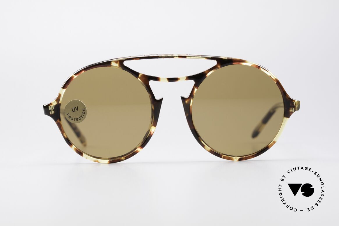 Persol 650 Ratti Runde Vintage 80er Sonnenbrille, markante PERSOL RATTI vintage Sonnenbrille, Passend für Herren und Damen