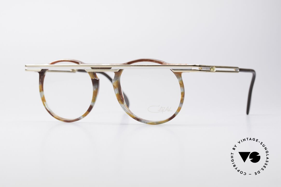 Cazal 648 90er Cari Zalloni Vintage Brille, außergerwöhnliche CAZAL vintage Brille von 1990, Passend für Herren und Damen