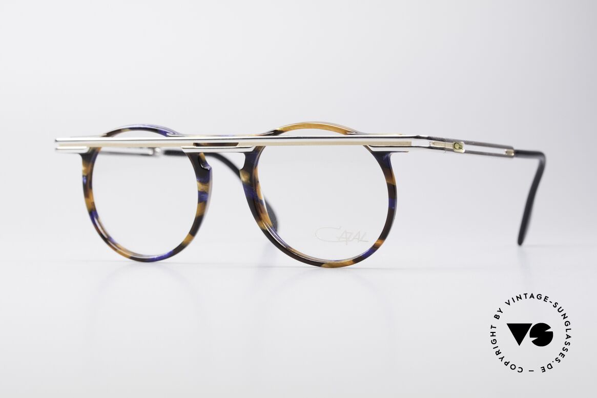 Cazal 648 Cari Zalloni 90er Vintage Brille, außergerwöhnliche Cazal vintage Brille von 1990, Passend für Herren und Damen