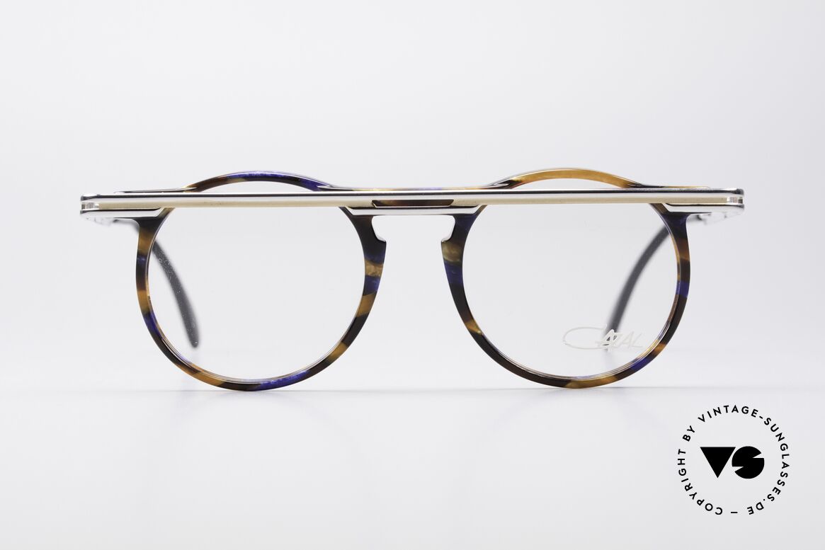 Cazal 648 Runde 90er Vintage Brille, außergerwöhnliche Cazal vintage Brille von 1990, Passend für Herren und Damen
