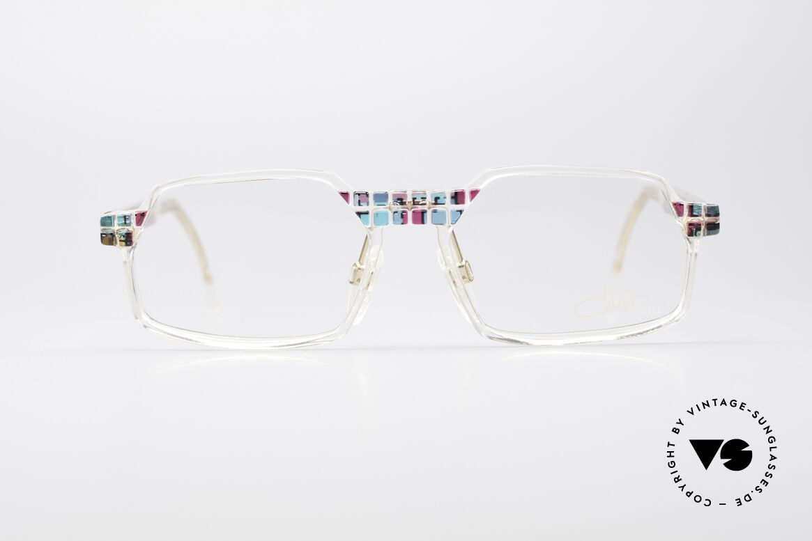 Cazal 511 Crystal Limited Vintage Cazal, seltene vintage Brille der Cazal Crystal 500er Serie, Passend für Herren und Damen