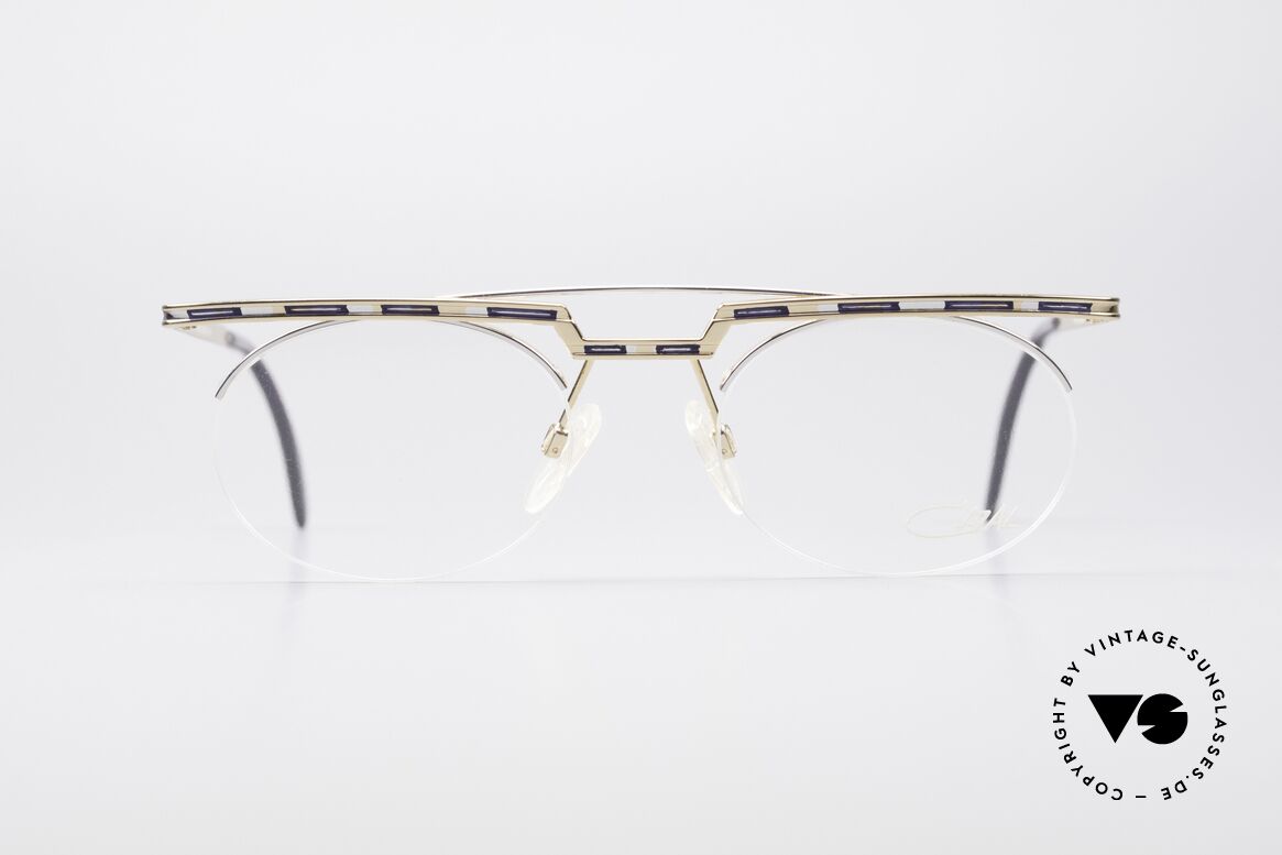 Cazal 758 Original 90er KEINE Retrobrille, interessantes CAZAL vintage Brillengestell von 1997, Passend für Herren und Damen