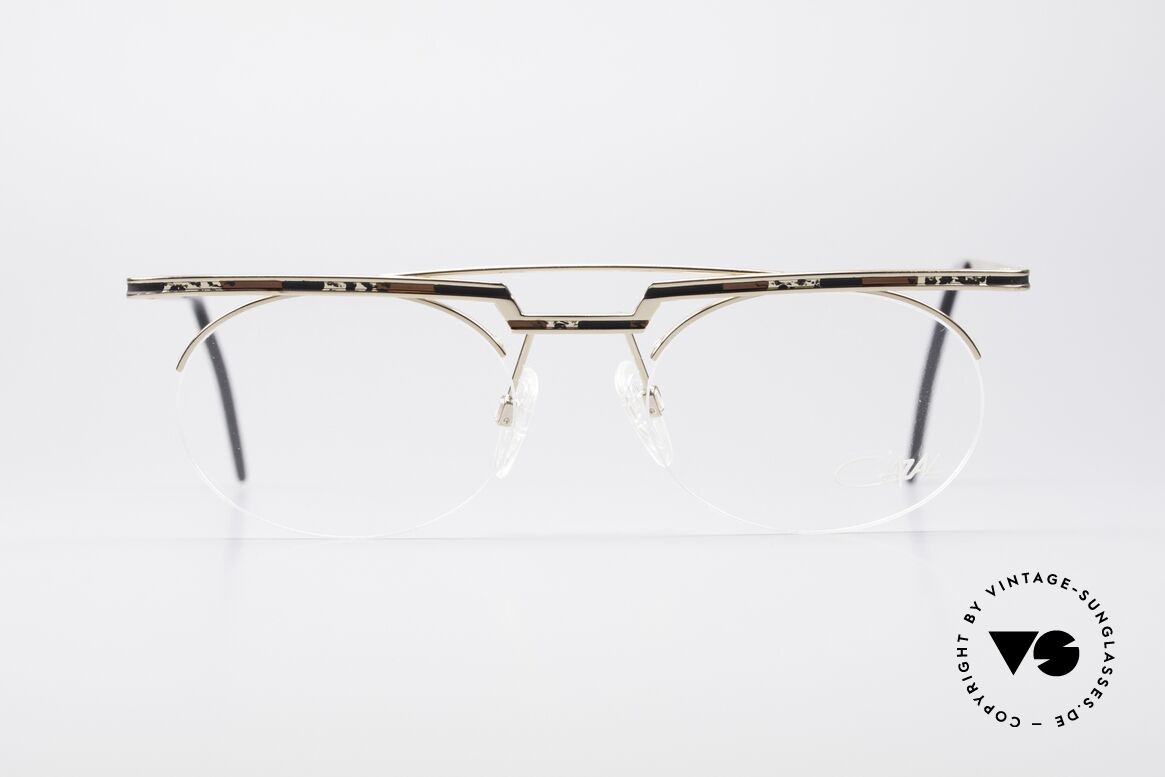 Cazal 758 Original 90er Vintage Brille, interessantes CAZAL vintage Brillengestell von 1997, Passend für Herren und Damen