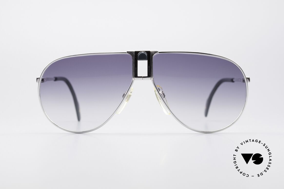 Longines 0154 Large 80er Aviator Sonnenbrille, hochwertige vintage Longines "Aviator"-Sonnenbrille, Passend für Herren