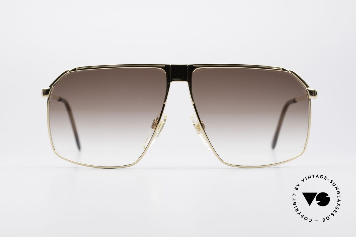 Gucci GG41 22Kt Vergoldete Sonnenbrille, vintage Gucci GG41 Luxus-Sonnenbrille, 22kt vergoldet, Passend für Herren