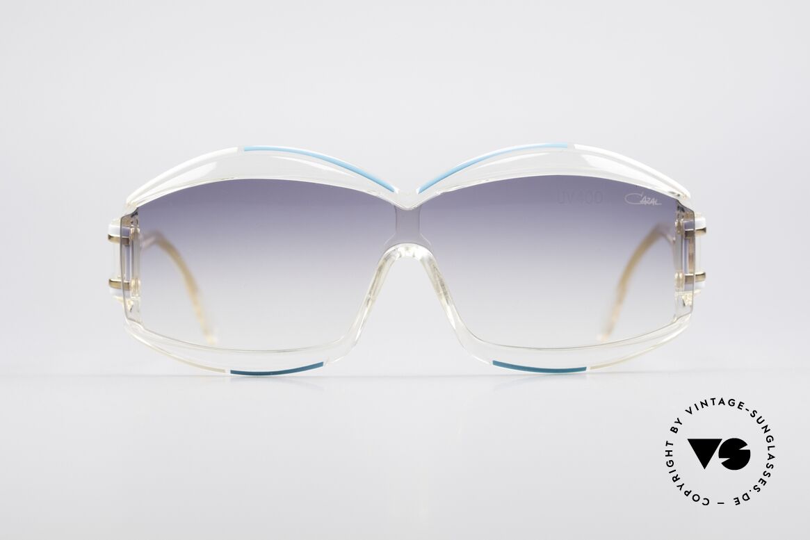 Cazal 857 Echt 80er HipHop Sonnenbrille, 80er Designersonnenbrille von Cari Zalloni (Mr. Cazal), Passend für Herren und Damen
