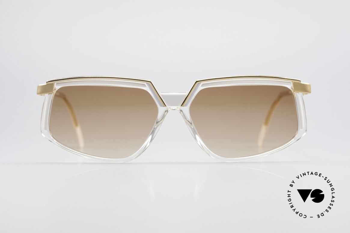 Cazal 337 Vintage Brille No Retrobrille, sehr interessantes CAZAL Design aus den 90er Jahren, Passend für Damen