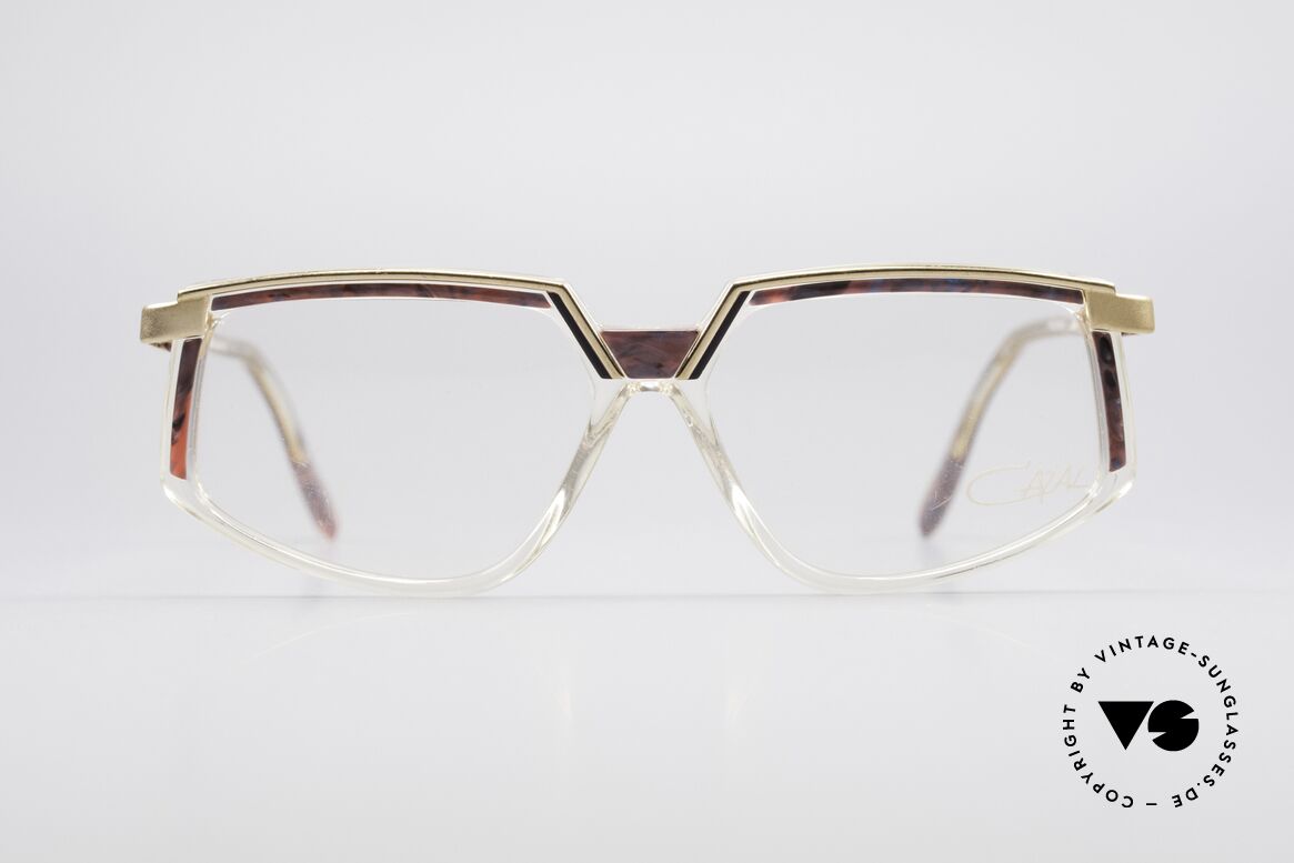 Cazal 337 Vintage Cazal No Retro Brille, sehr interessantes CAZAL Design aus den 90er Jahren, Passend für Damen