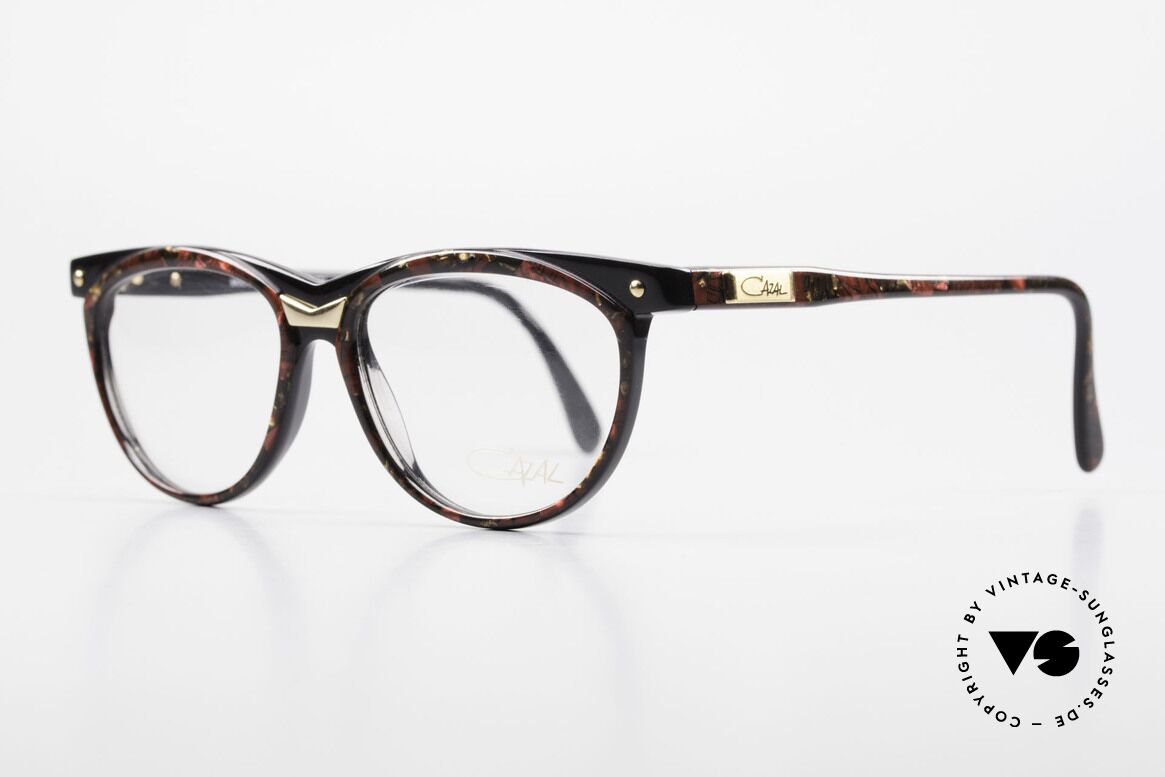 Cazal 331 True Vintage Designer Brille, einzigartige Form- und Farbgestaltung (gemustert), Passend für Herren und Damen