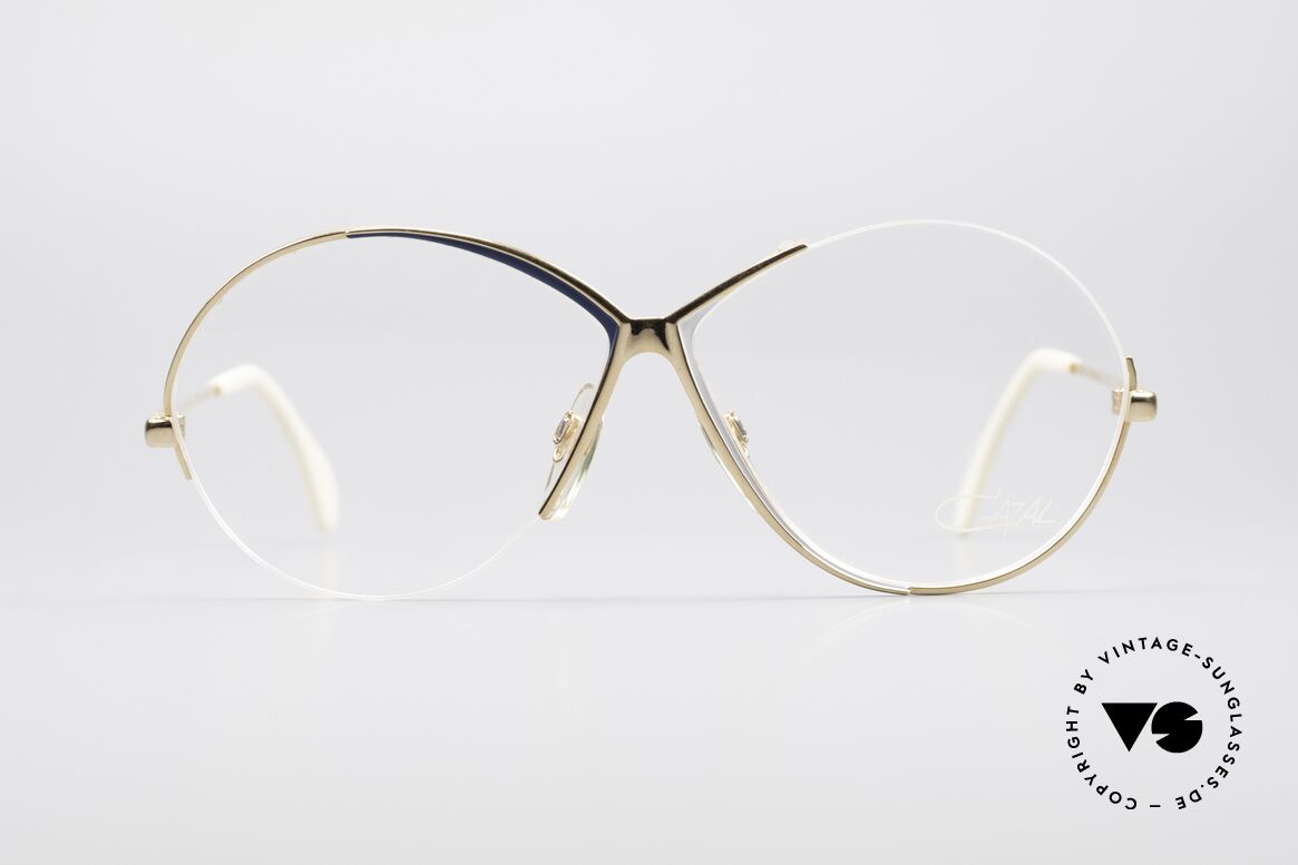 Cazal 228 80er Vintage Brille Damen, zauberhaftes Cazal Design aus den späten 1980ern, Passend für Damen