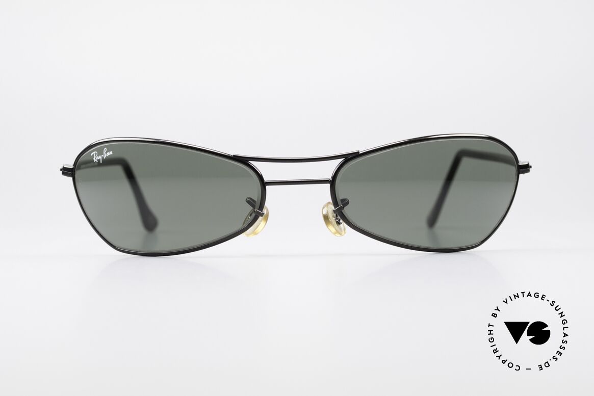 Ray Ban Fugitives Metal Modified Oval 90er Bausch & Lomb Brille, RAY-BAN Fugitives Metal Modified Oval, W2385, Passend für Herren