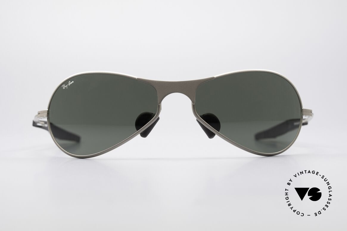Ray Ban Orbs Infinity Metal Sportliche B&L USA Brille, futuristische Sportbrille von Ray Ban - perfekter Sitz, Passend für Herren