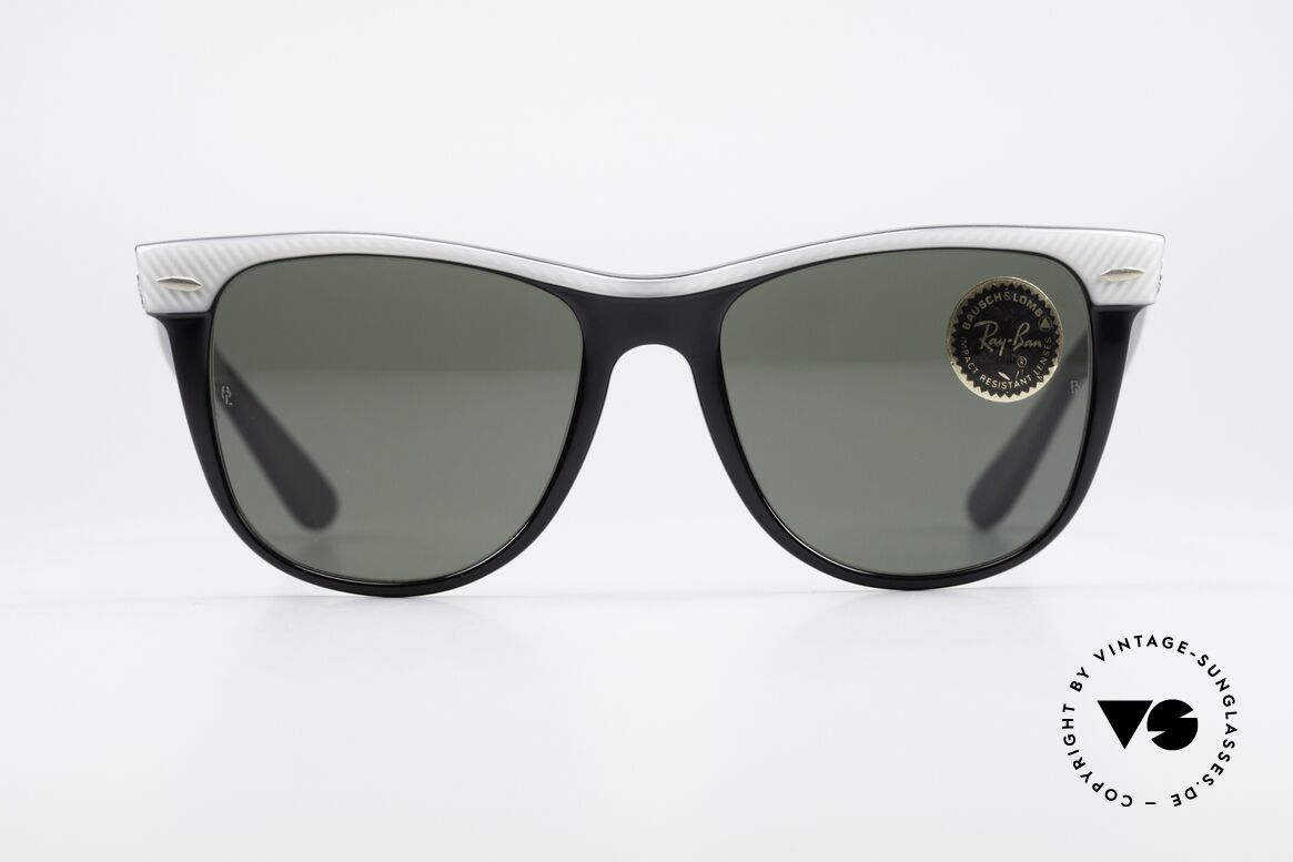Ray Ban Wayfarer II Der Sonnenbrillen Klassiker, Bausch & Lomb Qualitätsgläser (100% UV-Schutz), Passend für Herren und Damen