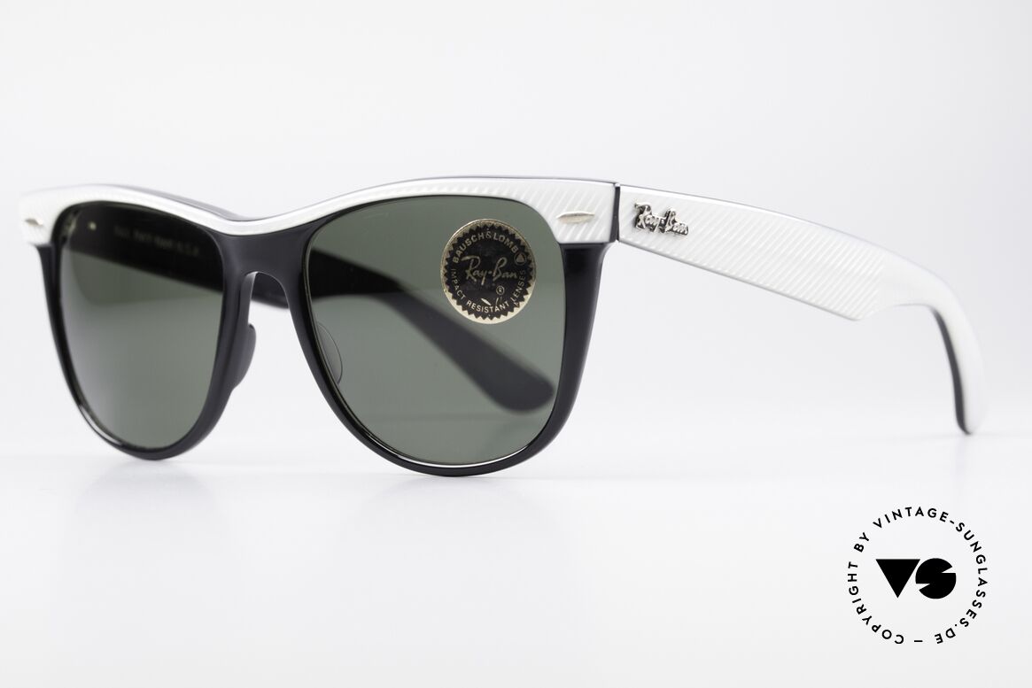 Ray Ban Wayfarer II Der Sonnenbrillen Klassiker, berühmte Filmsonnenbrille der 80er Jahre; Kult!, Passend für Herren und Damen
