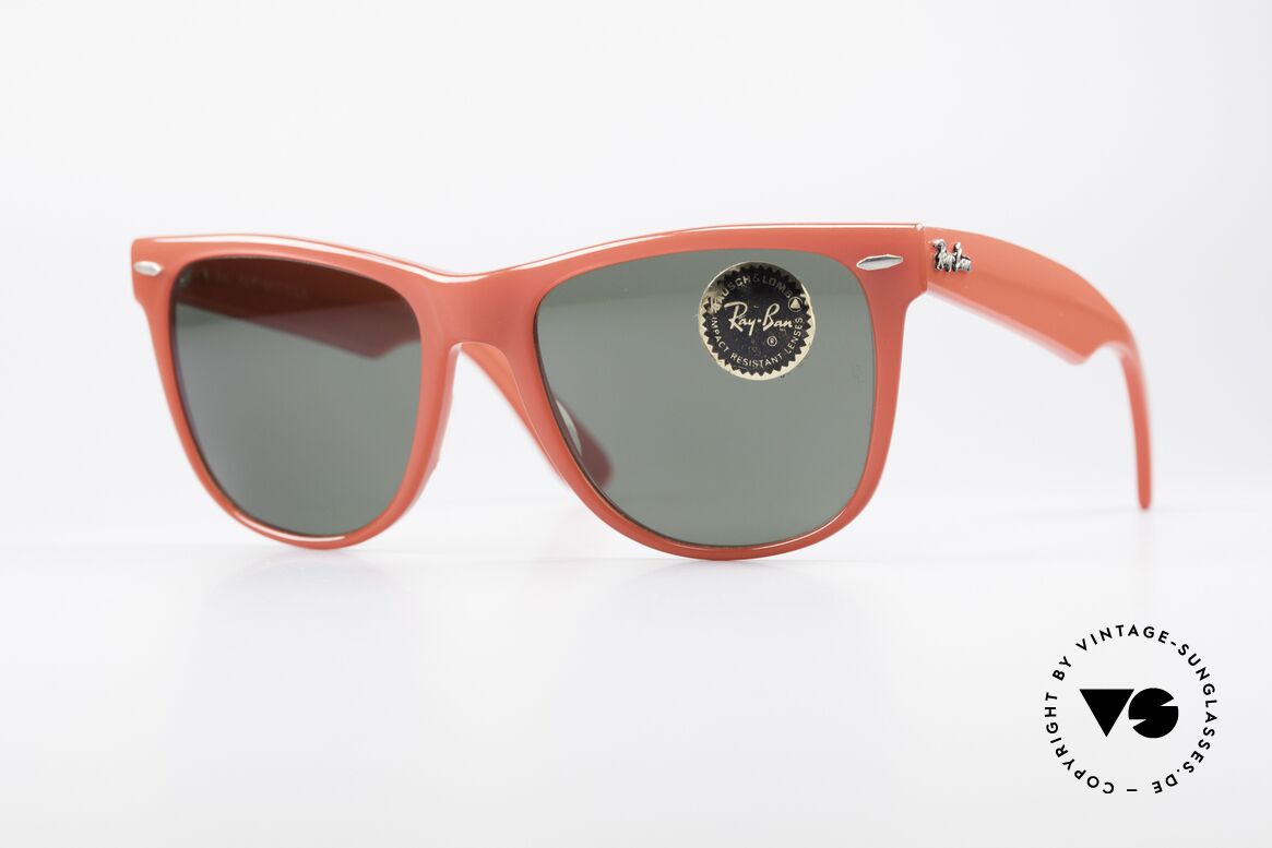 Ray Ban Wayfarer II Rare USA Wayfarer Pupurrot, WAYFARER = der Ray Ban Klassiker 'made in USA', Passend für Damen