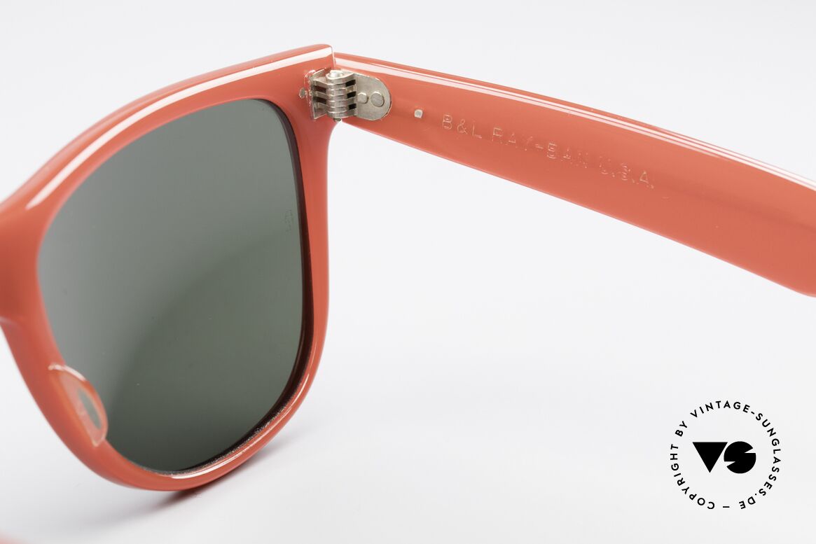 Ray Ban Wayfarer II Rare USA Wayfarer Pupurrot, Größe: medium, Passend für Damen