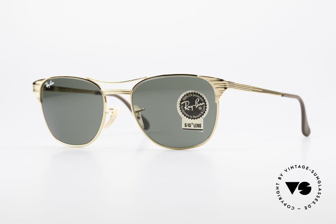 Ray Ban Signet Alte 80er B&L USA Ray-Ban, Ray-Ban (USA) Designersonnenbrille, Gr. 52°19, Passend für Herren