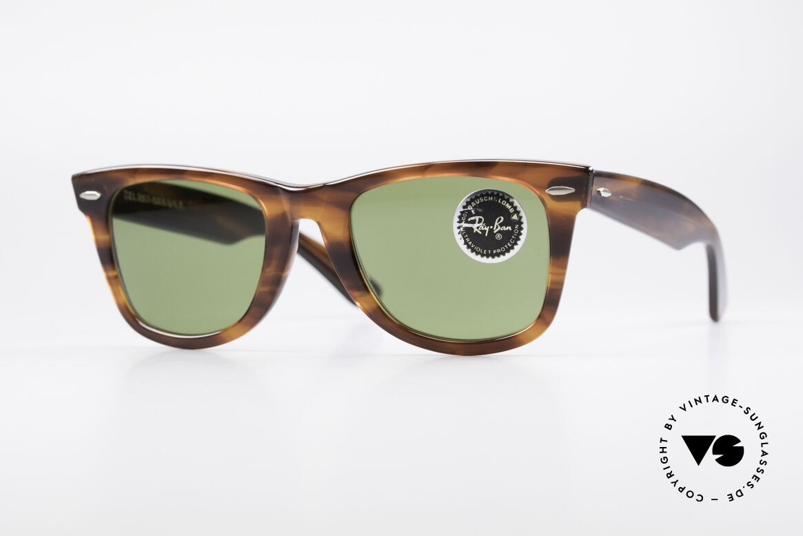 Ray Ban Wayfarer I 40 Years Rare Limited Special Edition, RAY-BAN WAYFARER = der Sonnenbrillen-Klassiker!, Passend für Herren und Damen