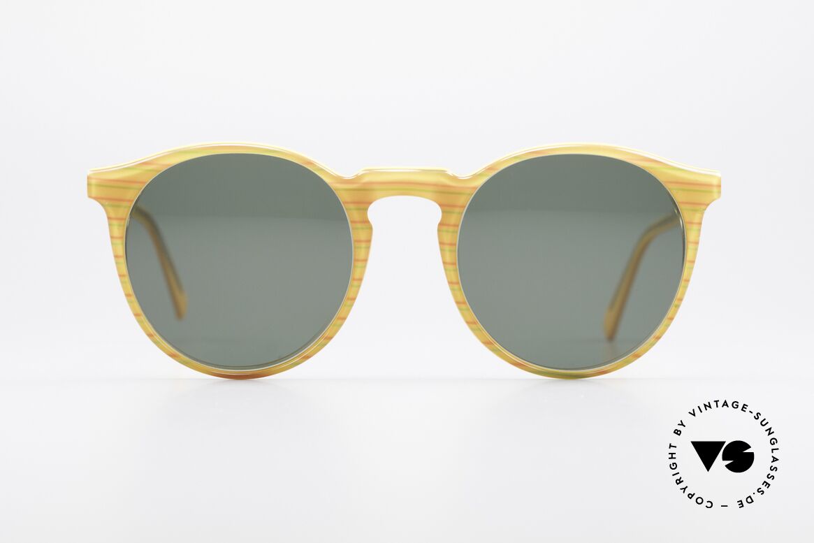 Alain Mikli 034 / 210 Designer Panto Sonnenbrille, zeitlose ALAIN MIKLI Paris Designer-Sonnenbrille, Passend für Herren und Damen