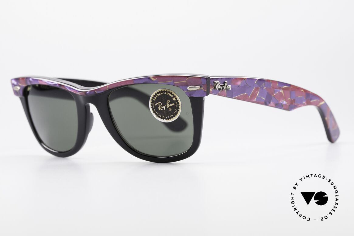 Ray Ban Wayfarer I 40 Jahre Alte USA Ray-Ban, berühmte Filmsonnenbrille der 80er Jahre; Kult!, Passend für Herren und Damen