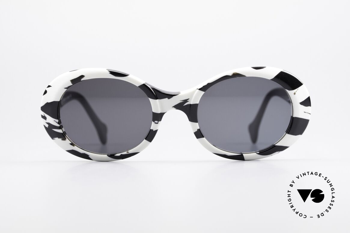 Alain Mikli D303 / 2109 101 Dalmatiner Sonnenbrille, ALAIN MIKLI 101 Dalmatiner Designer-Sonnenbrille, Passend für Damen