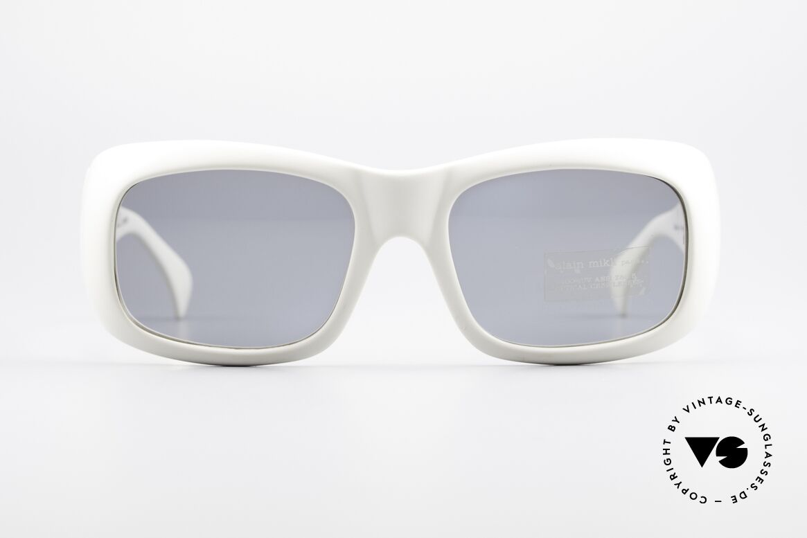 Alain Mikli 5105 / 102 Vintage 90er XL Sonnenbrille, übergroße XXL Alain Mikli Designer-Sonnenbrille, Passend für Herren und Damen