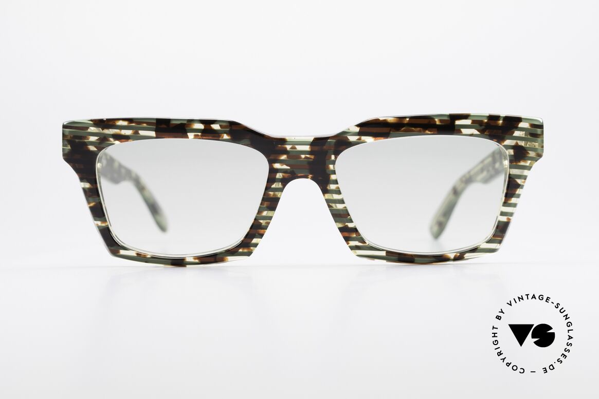 Alain Mikli 710 / 825 Außergewöhnliche Fassung, ALAIN MIKLI vintage Designer-Sonnenbrille von 1986, Passend für Herren und Damen