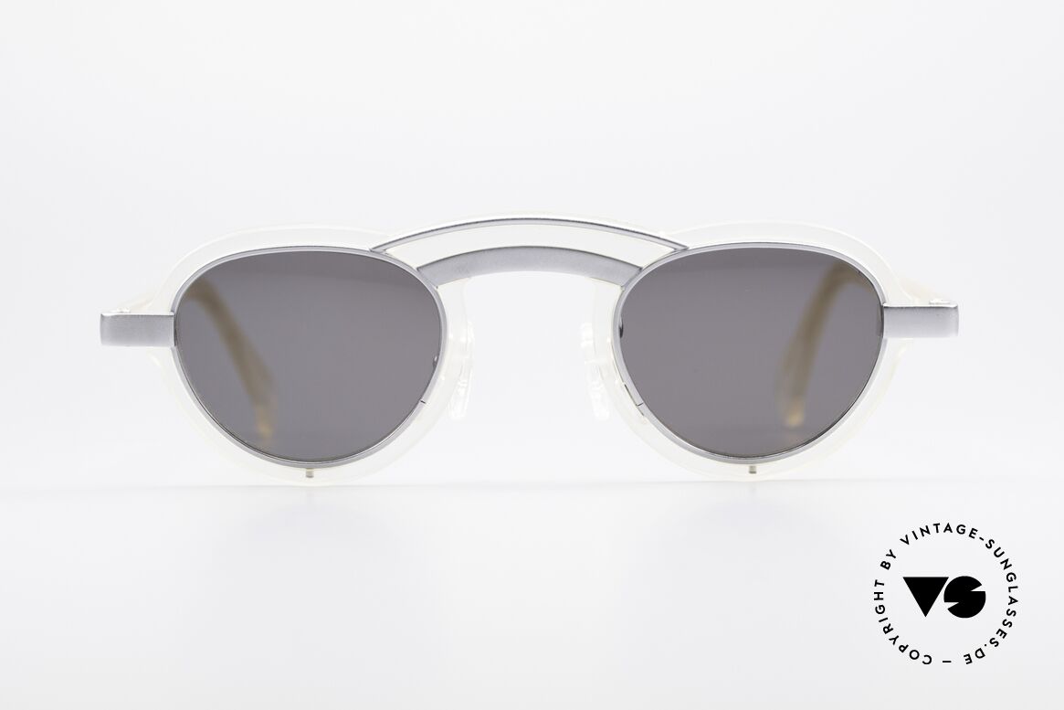 Alain Mikli 5107 / 0506 80er Jahre Designer Brille, 80er Jahre Sonnenbrille aus der Modestadt Paris, Passend für Herren und Damen