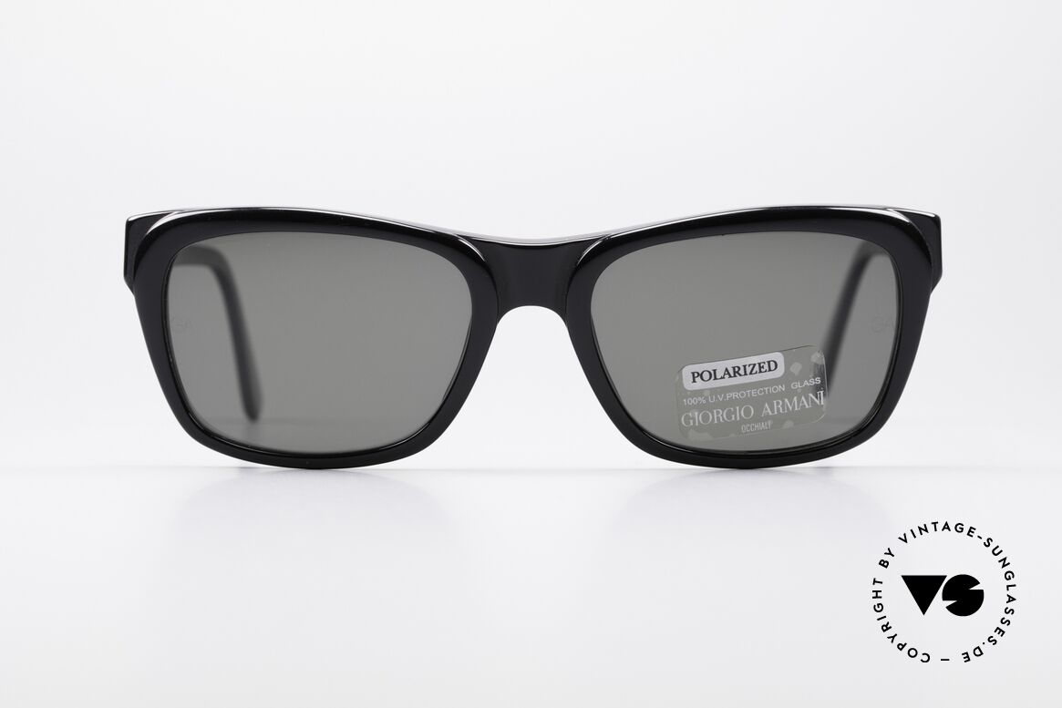 Giorgio Armani 846 GA Sonnenbrille Polarisierend, klassische 90er Giorgio Armani Designer-Sonnenbrille, Passend für Herren und Damen