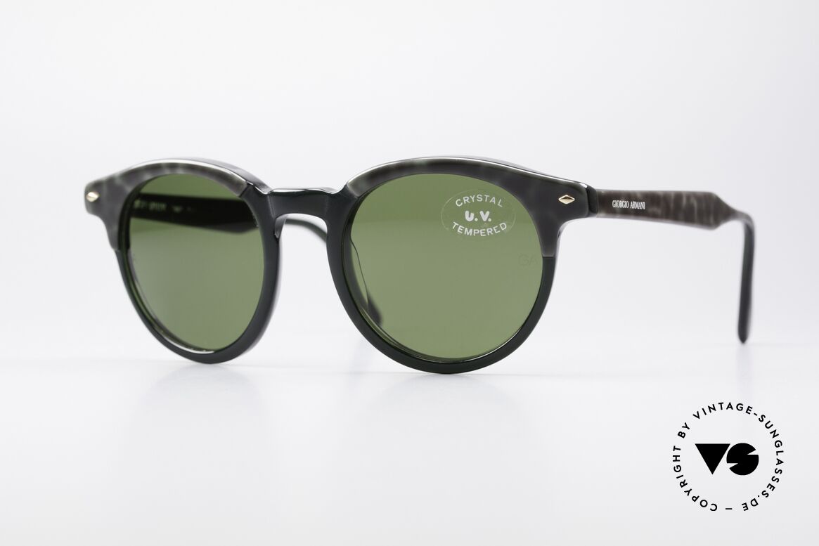 Giorgio Armani 901 Johnny Depp Sonnenbrille, zeitlose Armani Designer-Sonnenbrille aus Italien, Passend für Herren