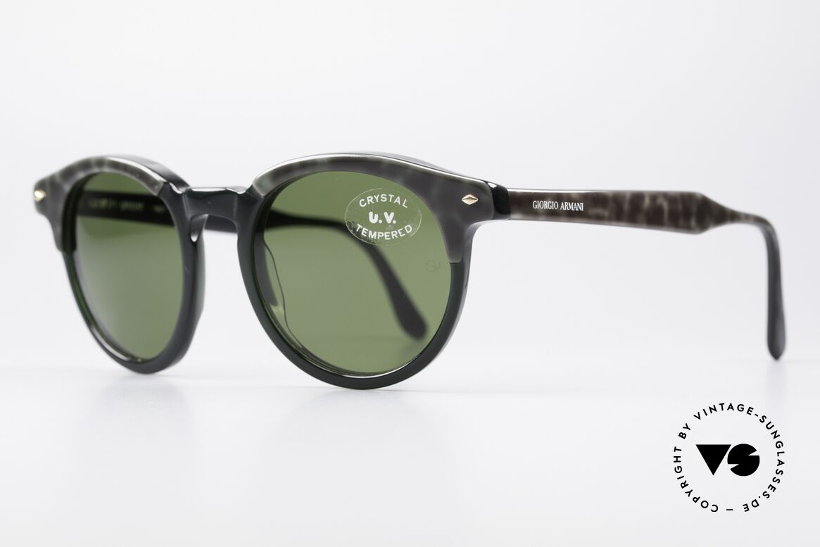 Giorgio Armani 901 Johnny Depp Sonnenbrille, im Stile d. alten 'Tart Optical Arnel' aus den 60ern, Passend für Herren