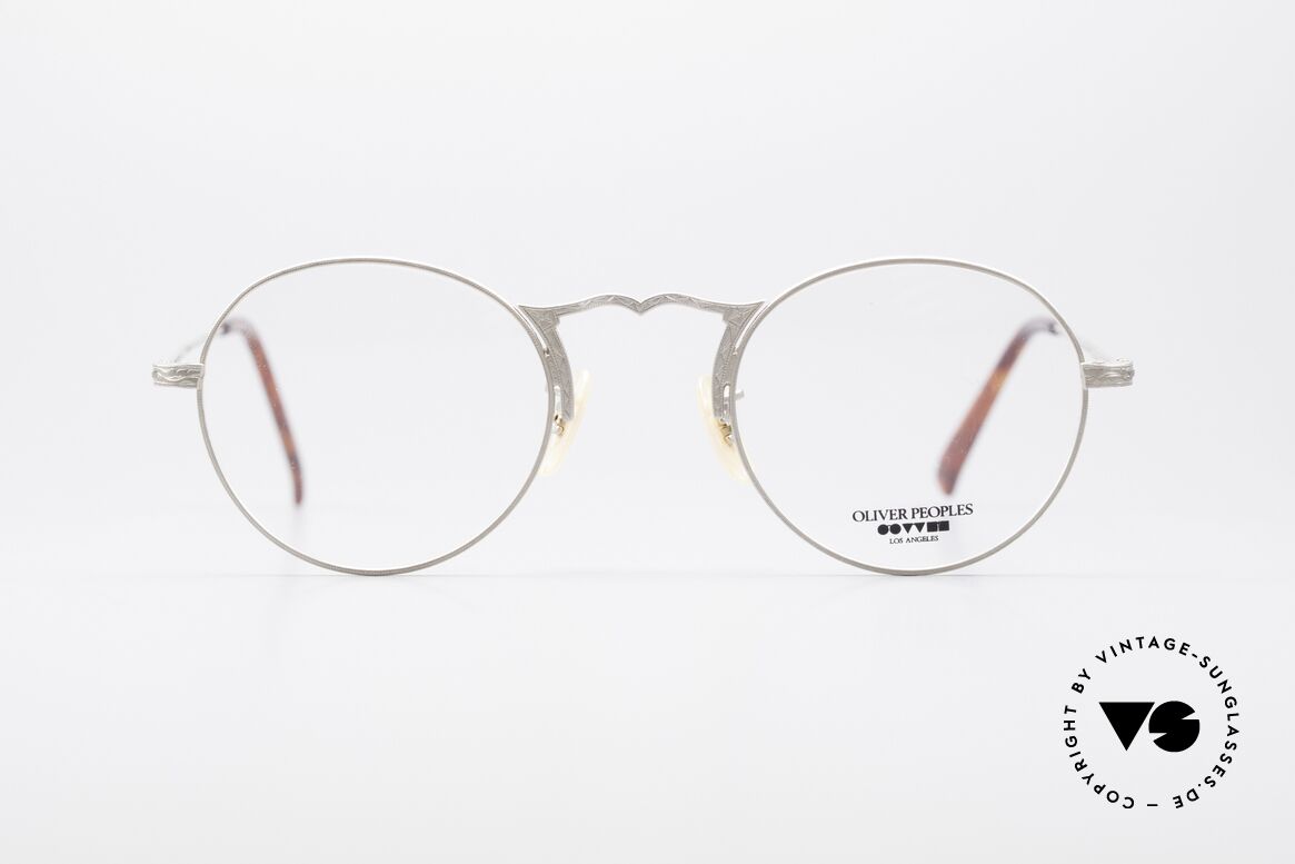 Oliver Peoples OP7M Rare Vintage Brillenfassung, vintage Oliver Peoples Brillenfassung der frühen 90er, Passend für Herren und Damen