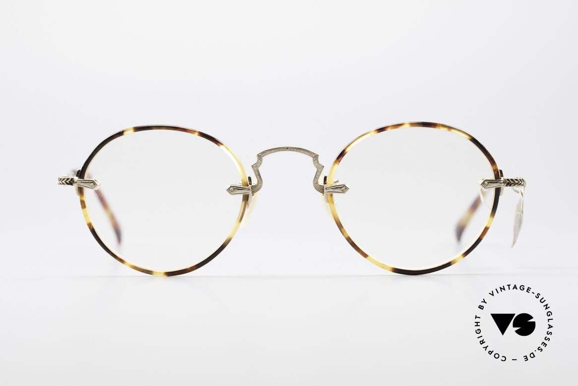 Oliver Peoples OP190G 1/10 12k Gold-Filled Fassung, vintage 80er Jahre Brillenfassung von Oliver Peoples, Passend für Herren und Damen