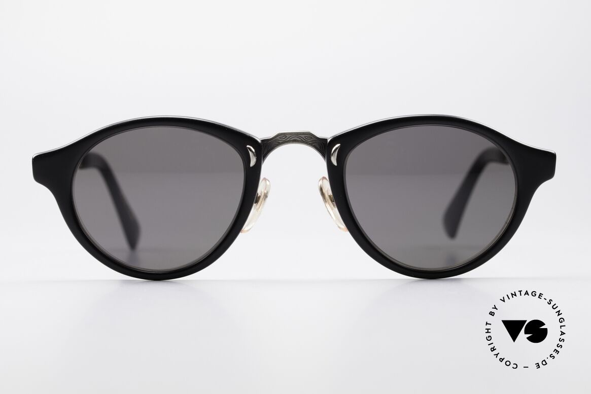Oliver Peoples OP1P Vintage Sonnenbrille Panto, vintage Oliver Peoples Sonnenbrille der späten 1980er, Passend für Herren und Damen