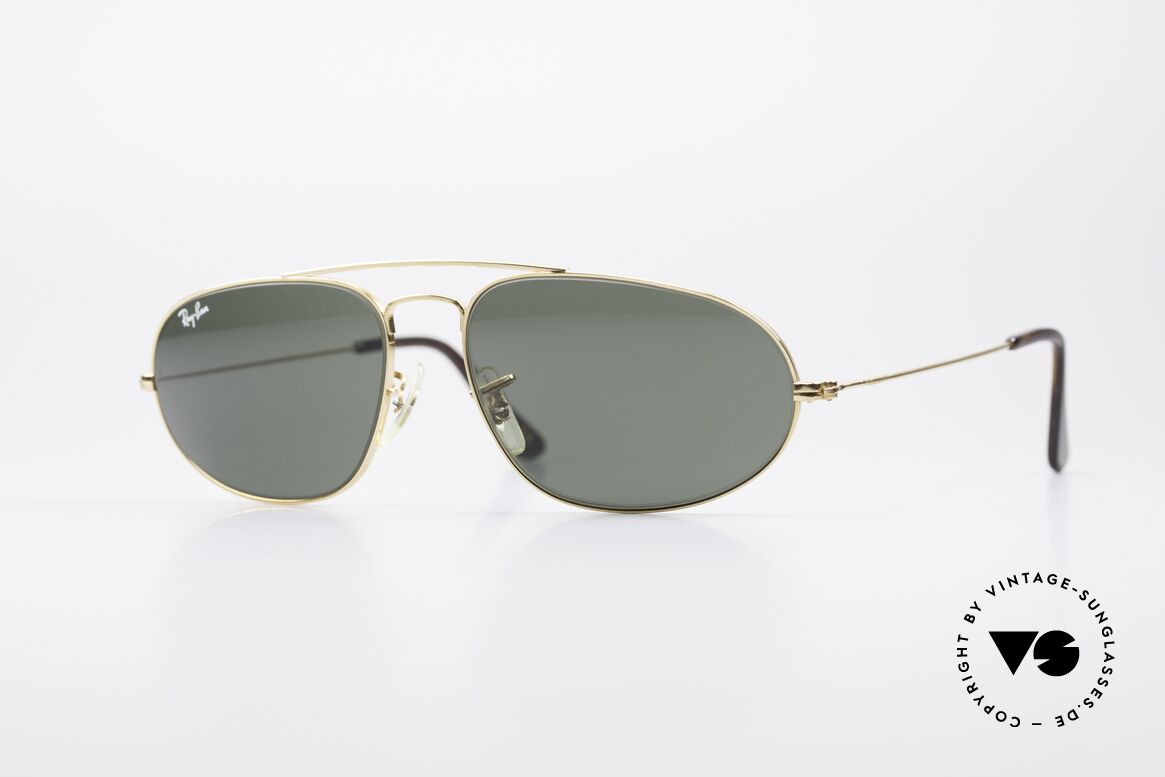Ray Ban Fashion Metal 5 Sonnenbrille Aviator Style, vintage Modell aus der Fashion Metal Collection, Passend für Herren