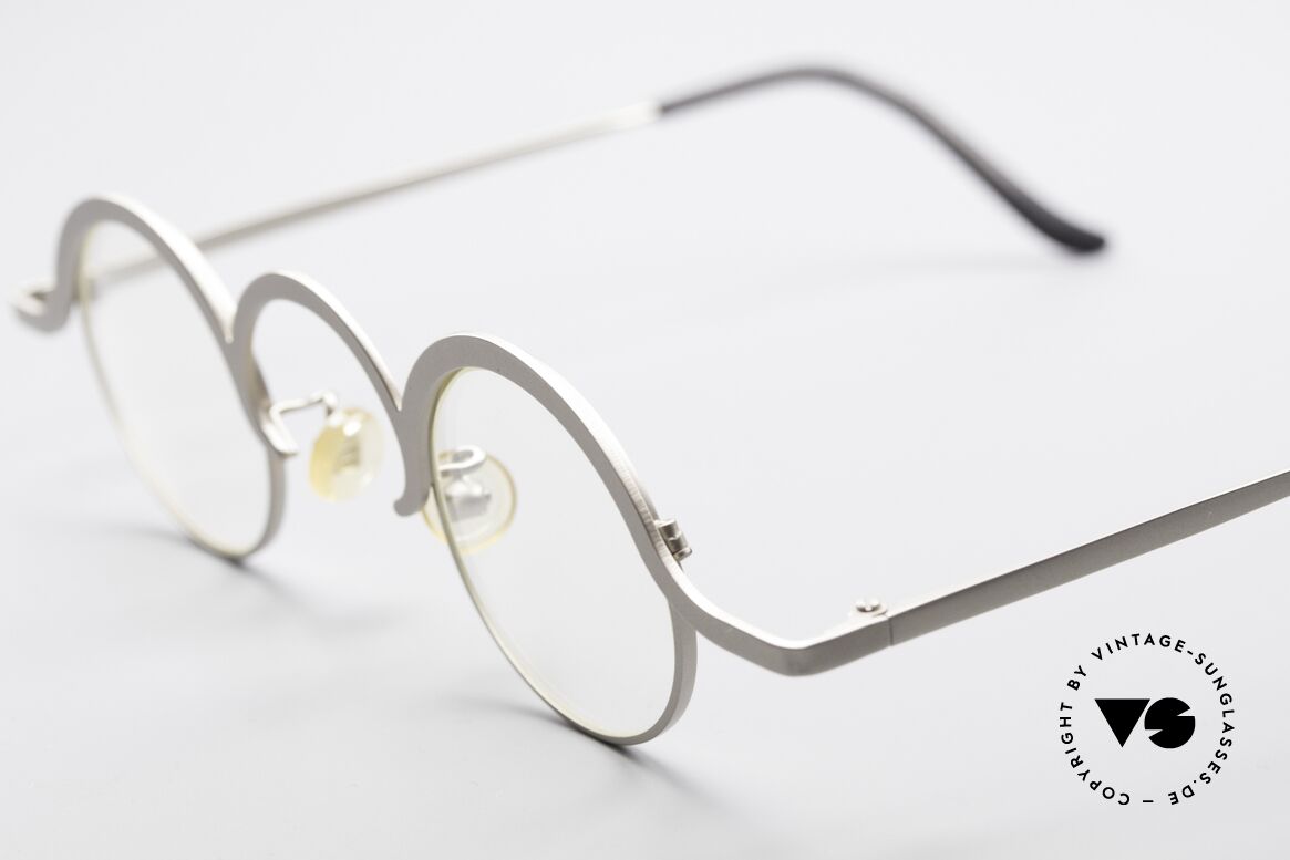 Theo Belgium Jeu Trendsetter Vintage Brille, wirklich außergewöhnliche Fassung in Top-Qualität!, Passend für Herren und Damen