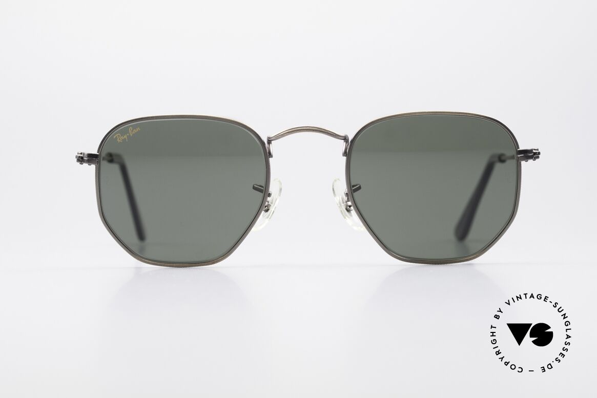 Ray Ban Classic Style III Antike B&L USA Sonnenbrille, basierend auf Bausch&Lomb Modellen der 20er Jahre, Passend für Herren und Damen