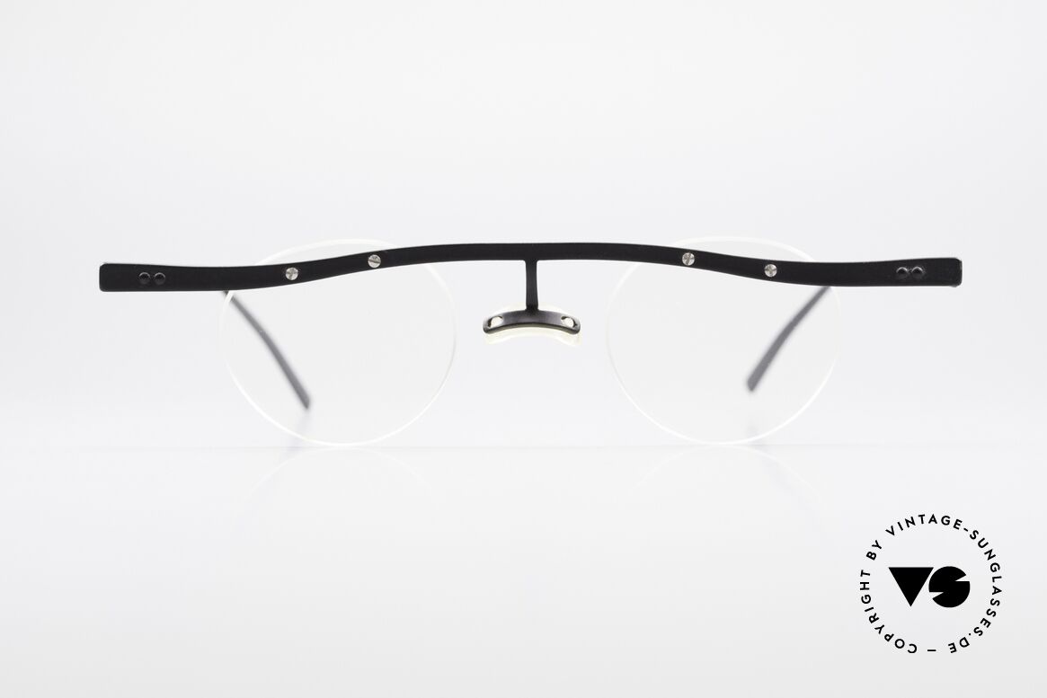 Theo Belgium Tita II 11 Titanium Vintage Brille 90er, Theo Belgium: die eigenwilligste Brillenmarke, weltweit, Passend für Herren und Damen