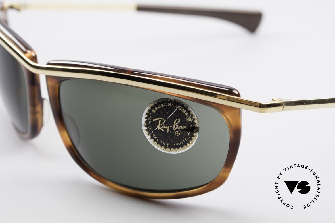 Ray Ban Olympian I Echte Alte Originalbrille, ungetragen (wie alle unsere 80er vintage Ray Bans), Passend für Herren