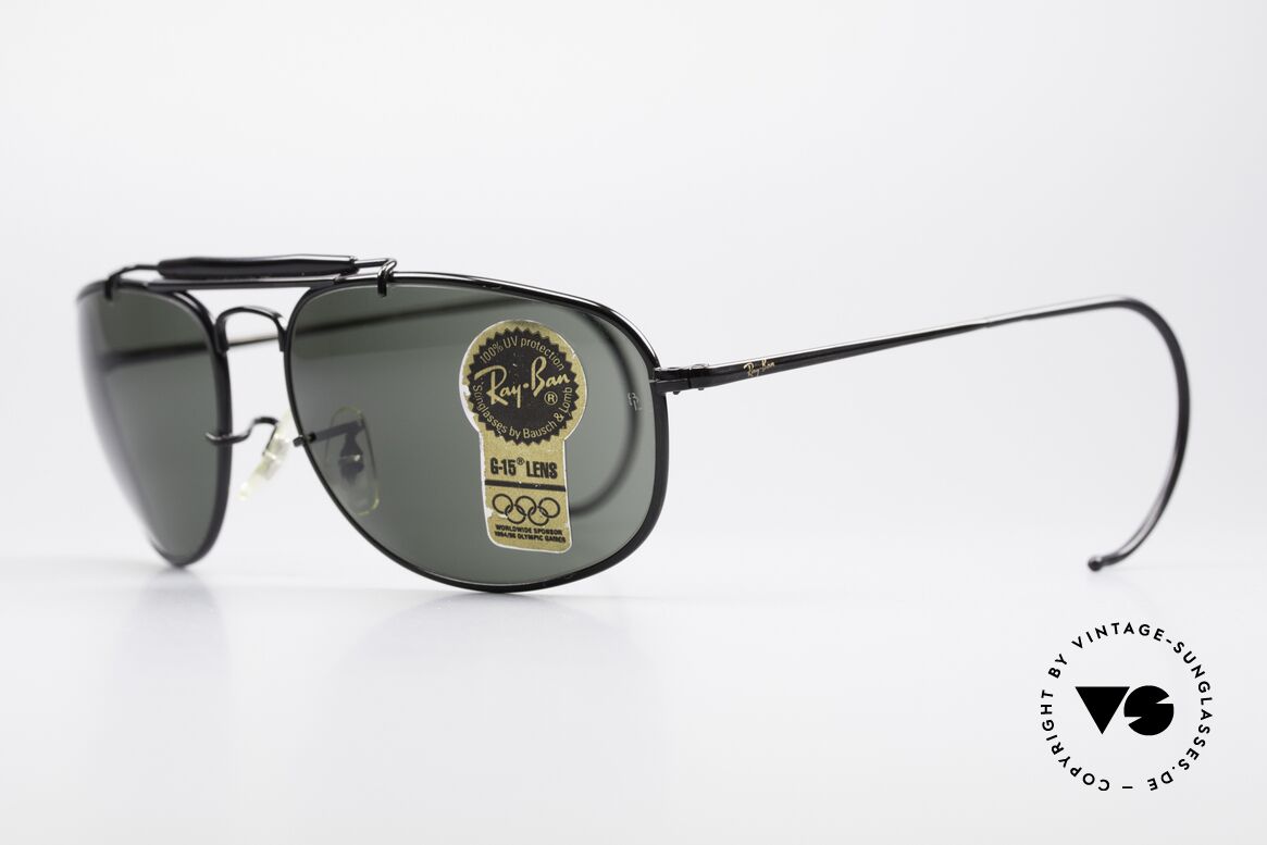 Ray Ban Sport Metal 1992 Olympic Series B&L USA, beste Verarbeitung aus den USA, (orig. Bausch&Lomb), Passend für Herren