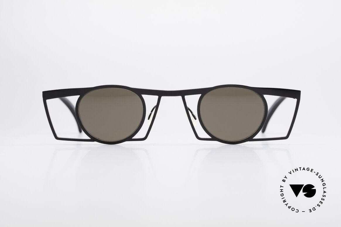 Theo Belgium Jupiter Eckige Designer Sonnenbrille, Theo Belgium: die eigenwilligste Brillenmarke, weltweit, Passend für Herren und Damen