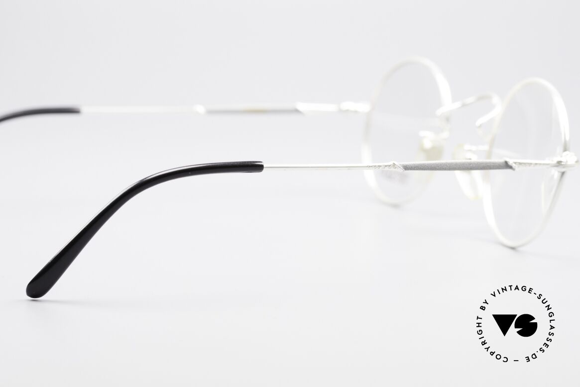 Matsuda 2872 90er Designer Brille Rund, ungetragenes EINZELSTÜCK für alle 'vintage' Liebhaber!, Passend für Herren und Damen