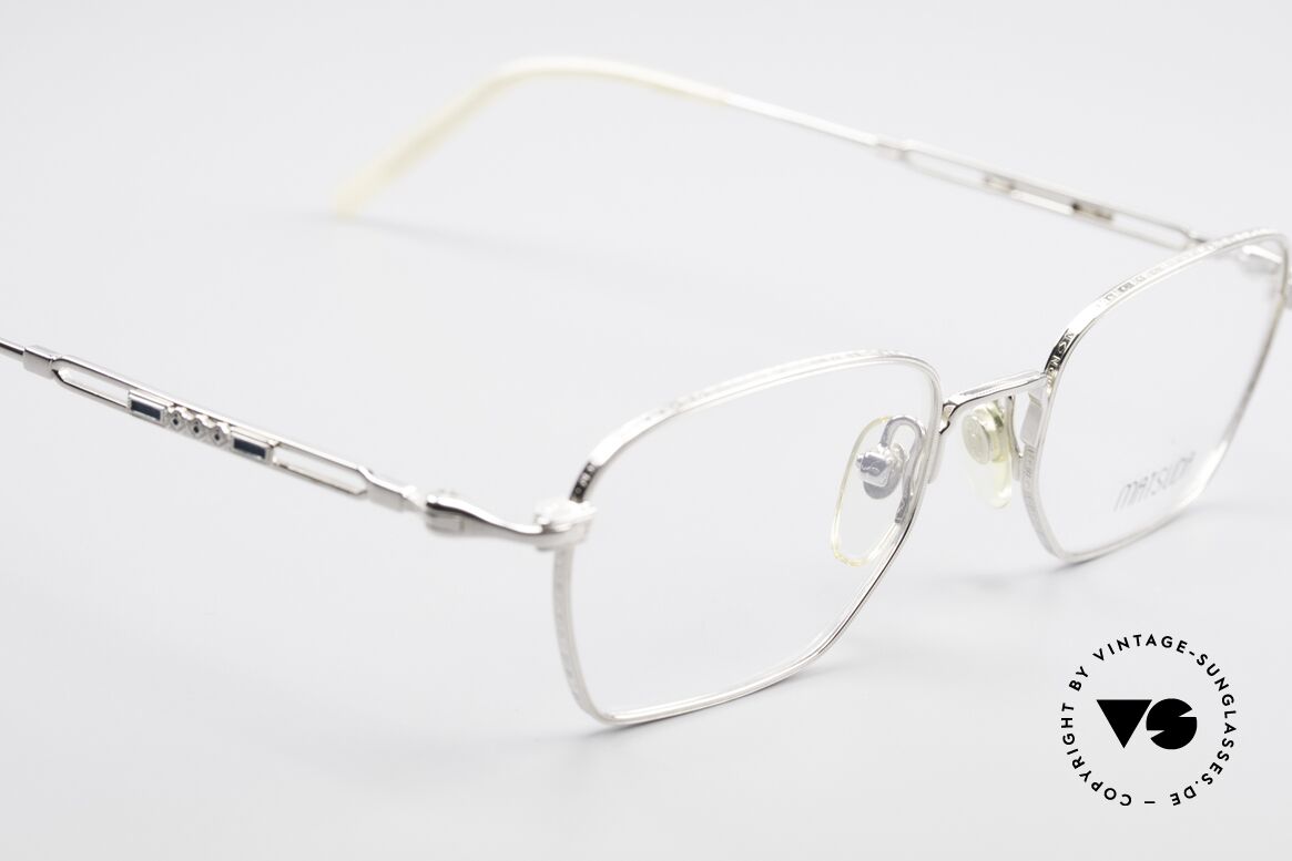 Matsuda 2882 Vintage Brillenfassung Eckig, ungetragenes Einzelstück für Qualitäts-Liebhaber, Passend für Herren