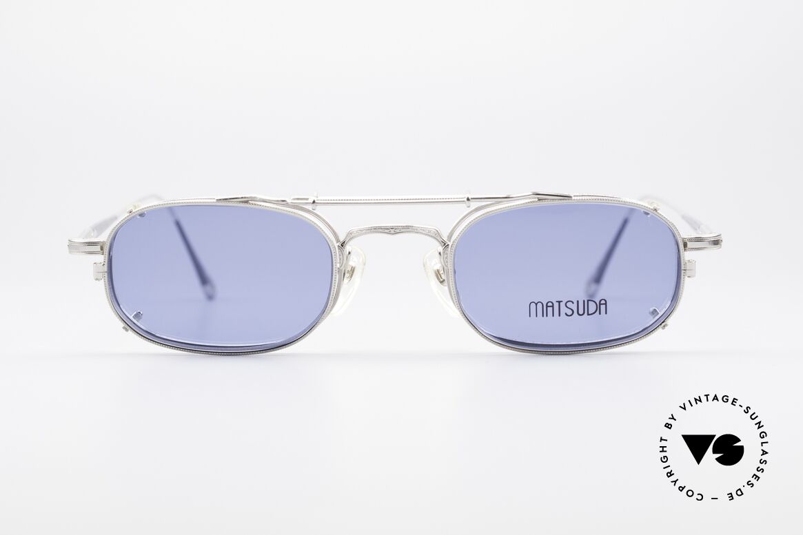 Matsuda 10108 Steampunk Sonnenbrille 90er, vintage Matsuda Sonnenbrille aus den frühen 1990ern, Passend für Herren