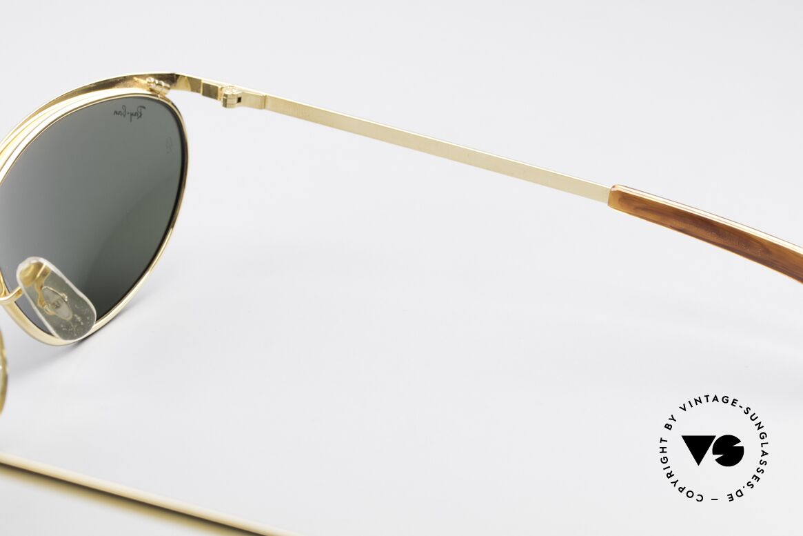 Ray Ban Olympian IV Deluxe B&L Vintage USA Sonnenbrille, KEINE retro Ray-Ban; ein altes B&L USA-Original, Passend für Herren