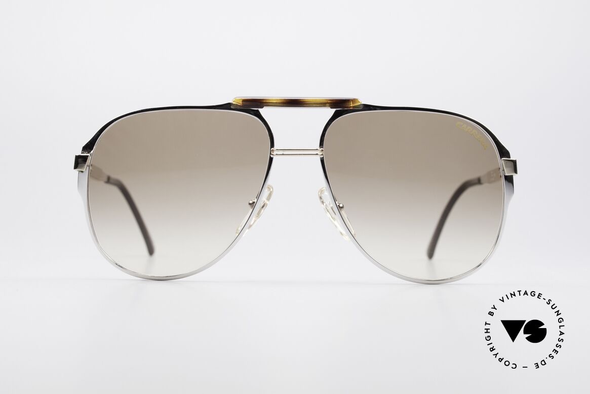 Carrera 5320 Einstellbare Bügel 80er Aviator, brilliantes CARRERA Brillen-DESIGN der 1980er, Passend für Herren