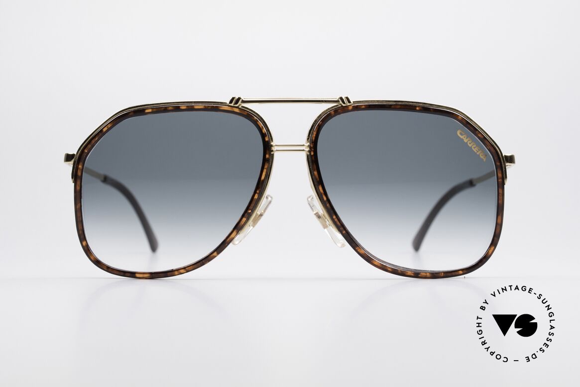 Carrera 5370 Vintage Sonnenbrille Klassisch, edle Carrera vintage Designer-Sonnenbrille der 1990er, Passend für Herren