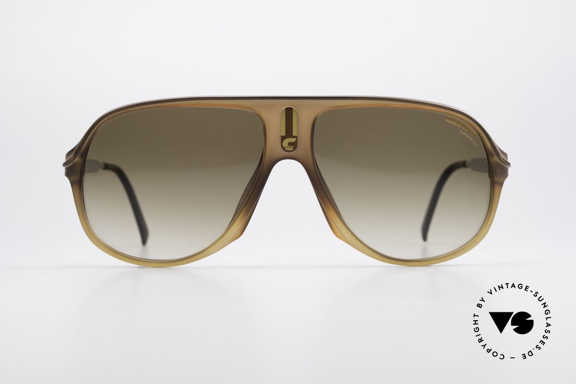 Carrera 5547 Alte 80er Vintage Sonnenbrille, sehr seltene Carrera vintage Sonnenbrille von 1988, Passend für Herren