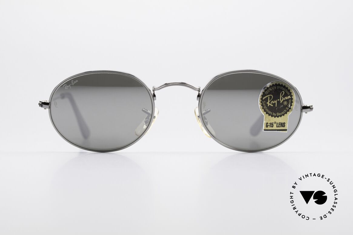 Ray Ban Classic Style I USA Sonnenbrille Verspiegelt, Modell aus der alten Ray-Ban "Classic Collection", Passend für Herren und Damen